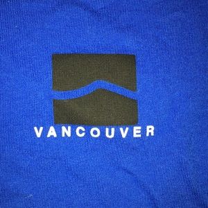 Vans blue Vancouver exclusive short sleeve tee